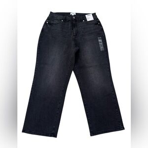 Sonoma High Rise Straight Leg Jeans
Women's 14 Long Black Stretch Denim Pants